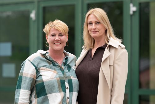 Frauenpower im Vorstand
links Tiffany Löffler und rechts Clarissa Bezold